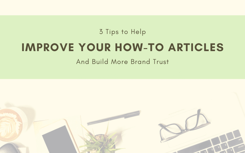 Improve Your How-To Articles